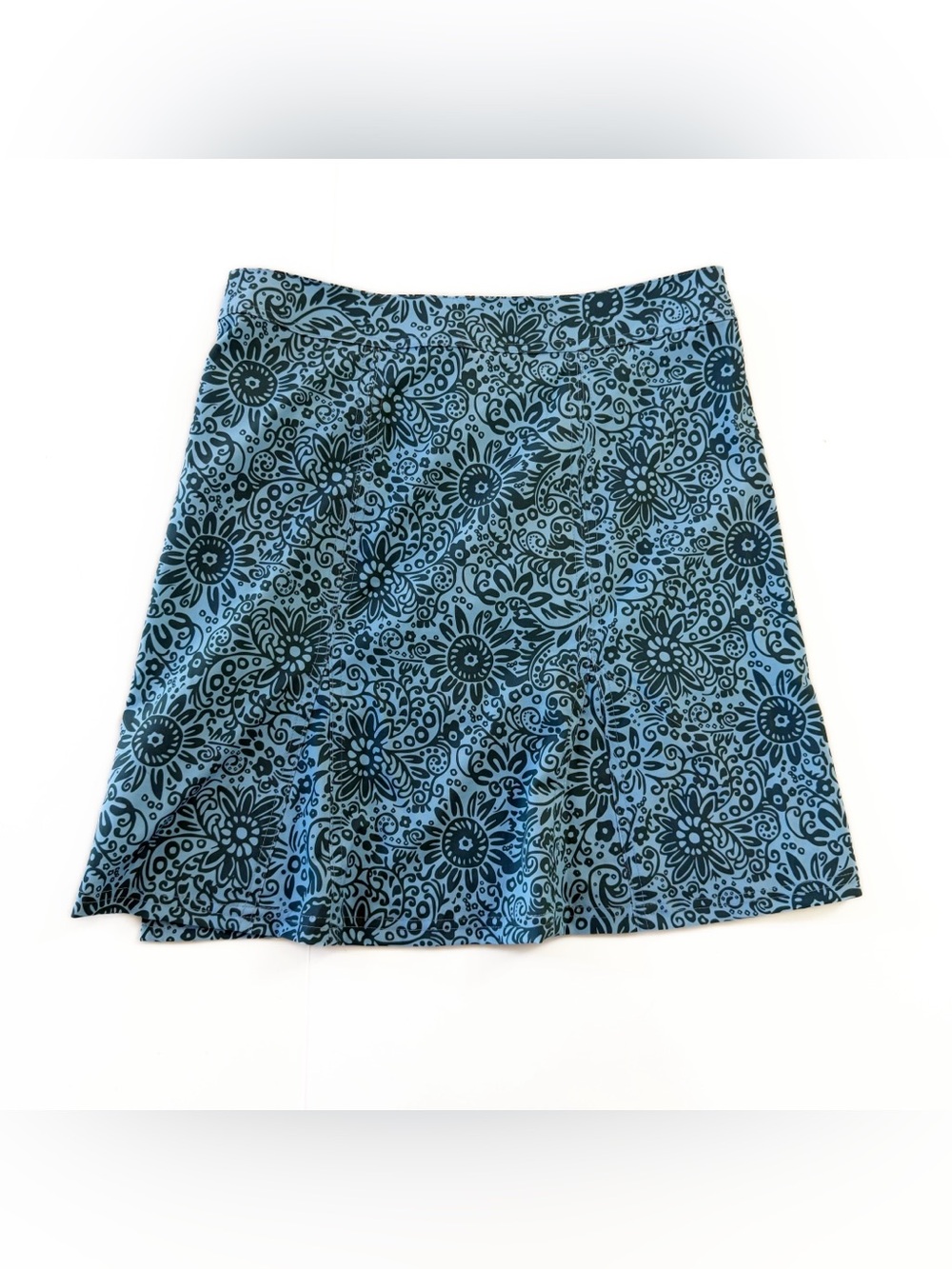 Ripskirt Hawaii Womens Small Blue Floral Wrap Quick Dry